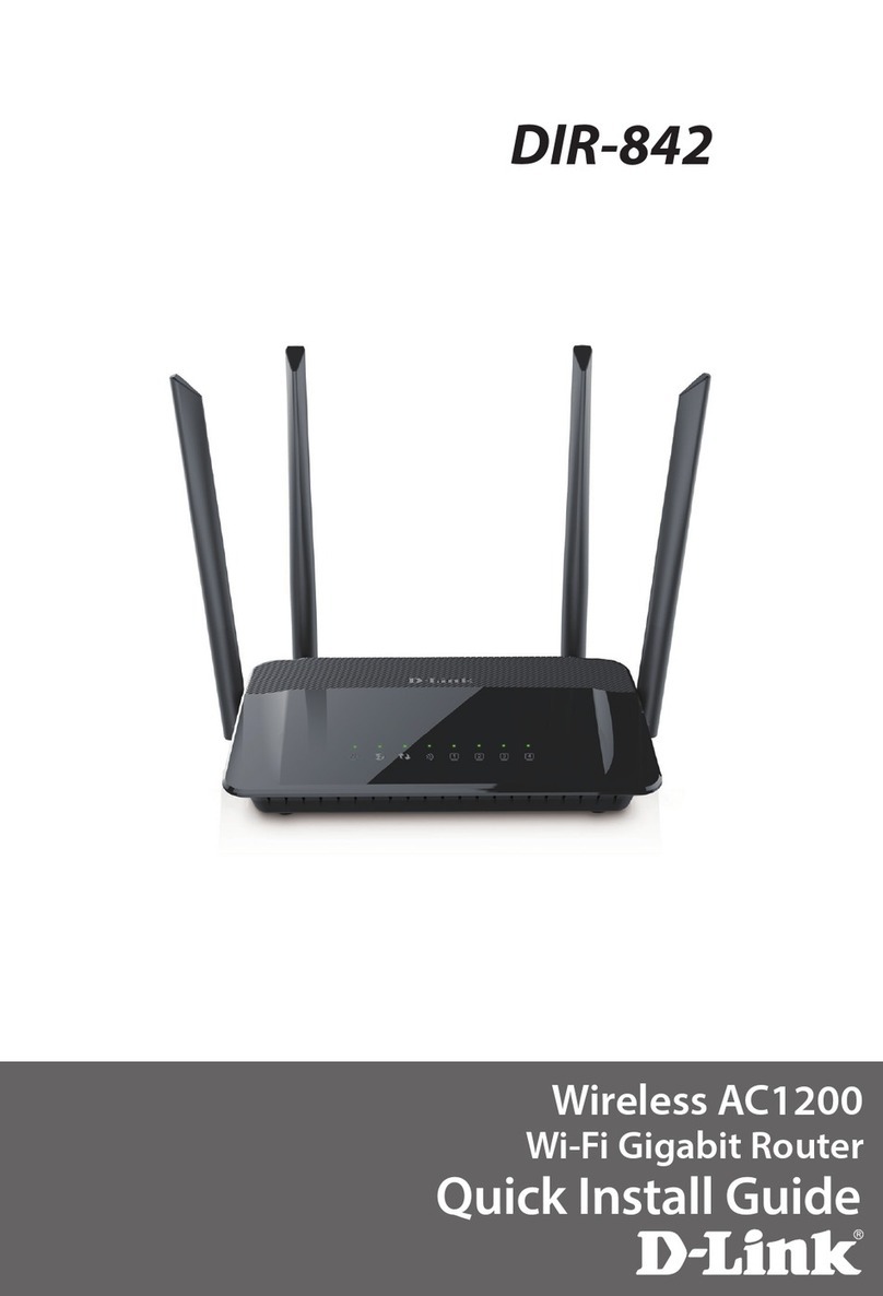 D-Link DIR-842 User manual D-Link DIR-842 User manual