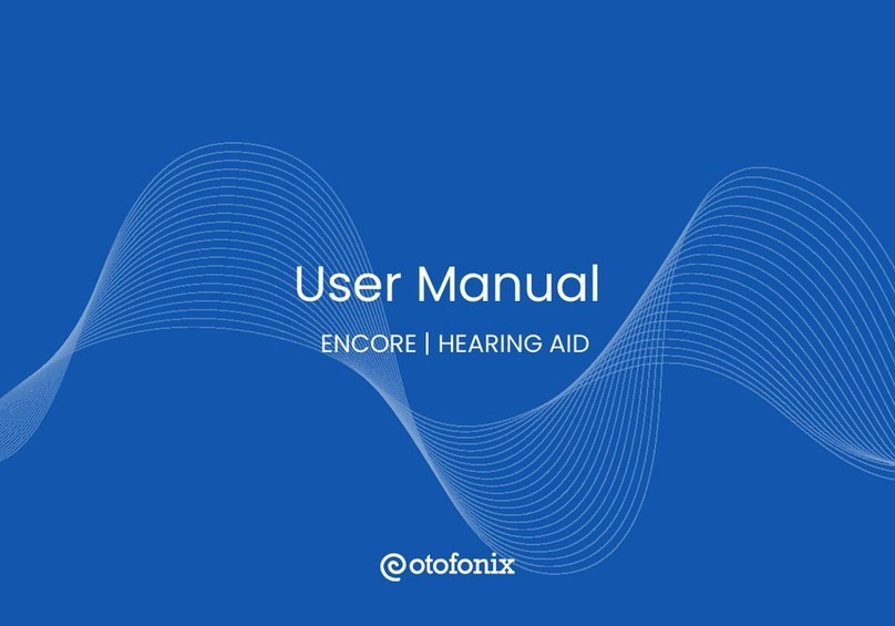 OTOFONIX Encore User manual OTOFONIX Encore User manual