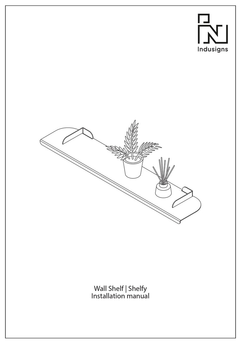 indusigns Shelfy installation manual