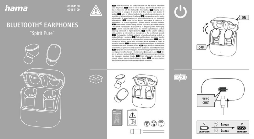 Hama Spirit Pure User manual