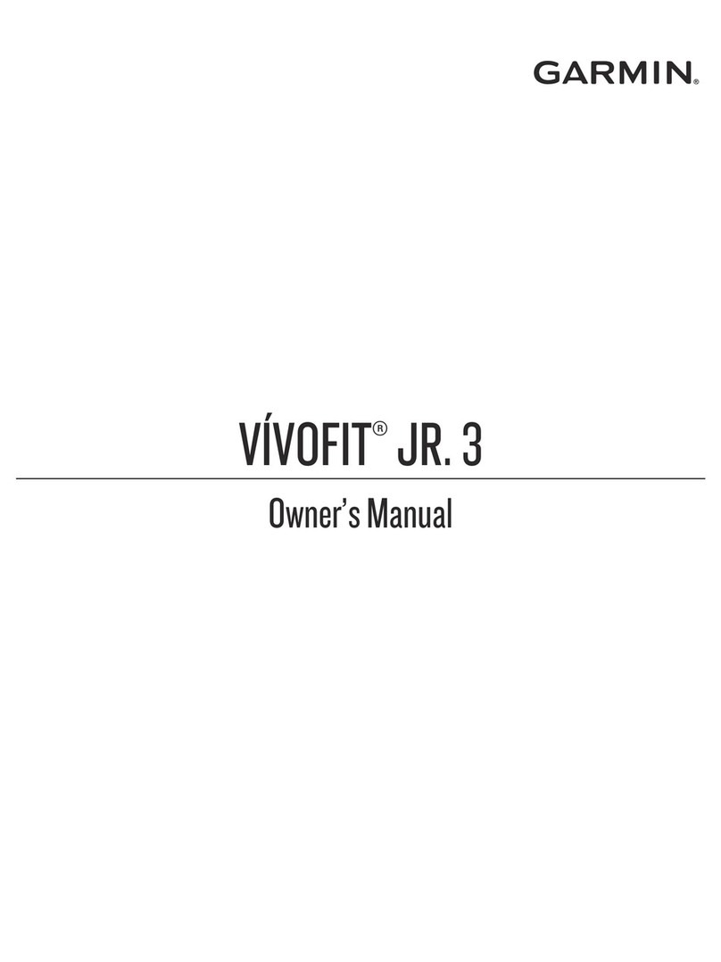 Garmin VIVOFIT JR. 3 User manual