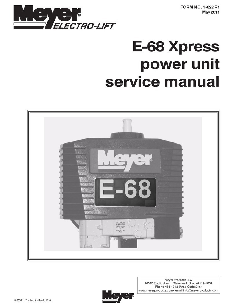 Meyer E-68 E-Z Mount Xpress User manual