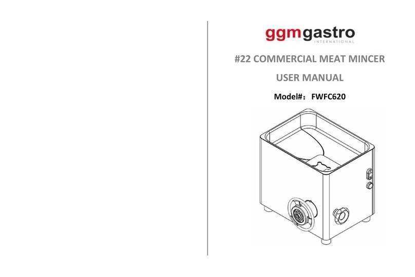 GGM gastro FWFC620 user manual
