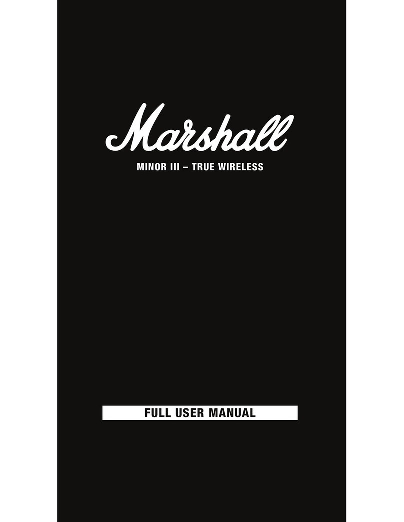 Marshall Amplification MINOR III manual