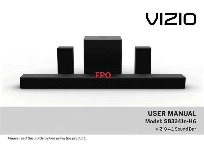 Vizio SB3241n-H6 user manual