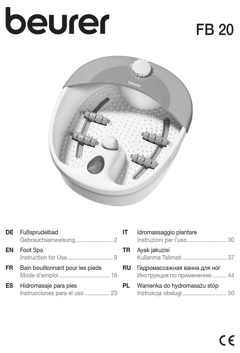 Beurer FB 20 Instructions for use