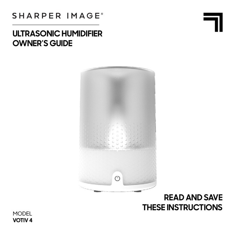 Sharper Image VOTIV 4 User manual Sharper Image VOTIV 4 User manual