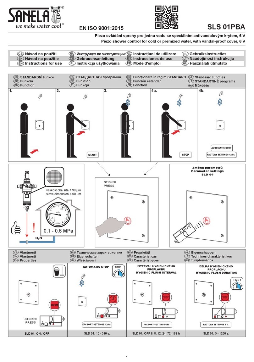 Sanela SLS 01PBA Instructions for use