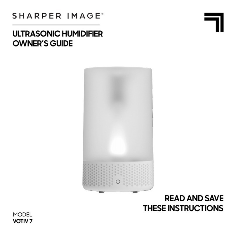 Sharper Image VOTIV 7 User manual Sharper Image VOTIV 7 User manual