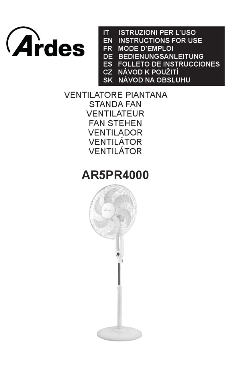 ARDES AR5PR4000 Instructions for use