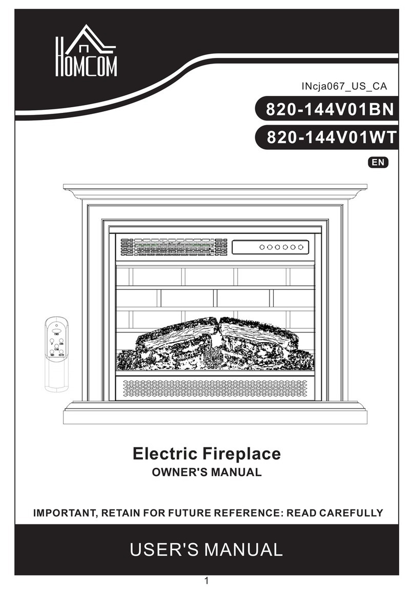 HOMCOM 820-144V01BN owner's manual
