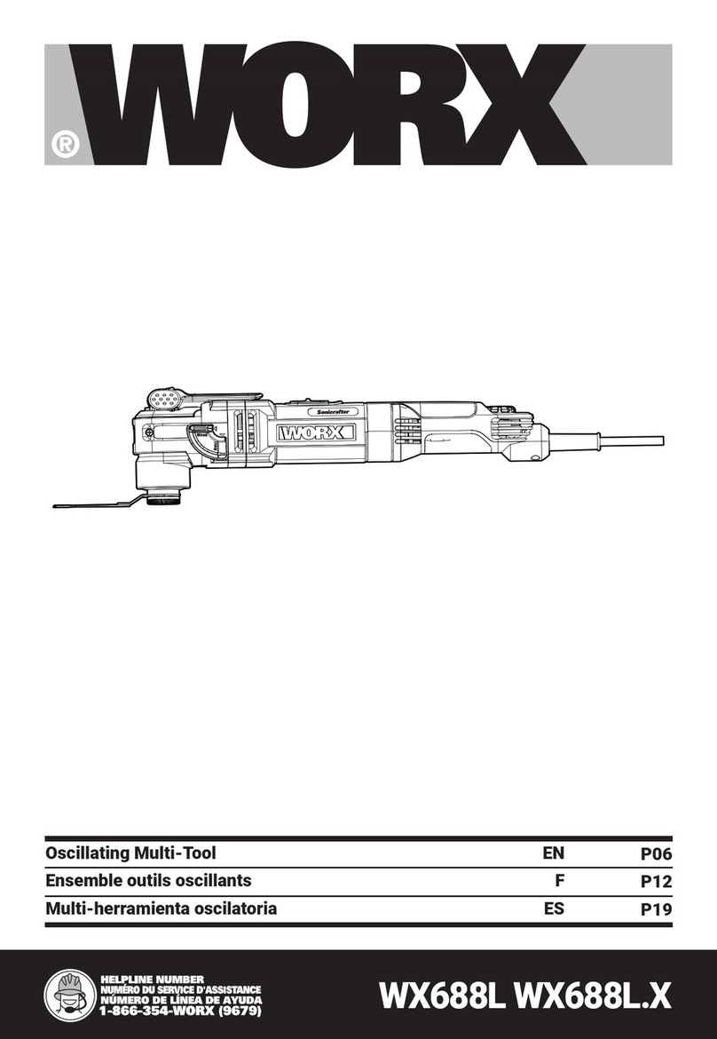 Worx WX688L X Series manual