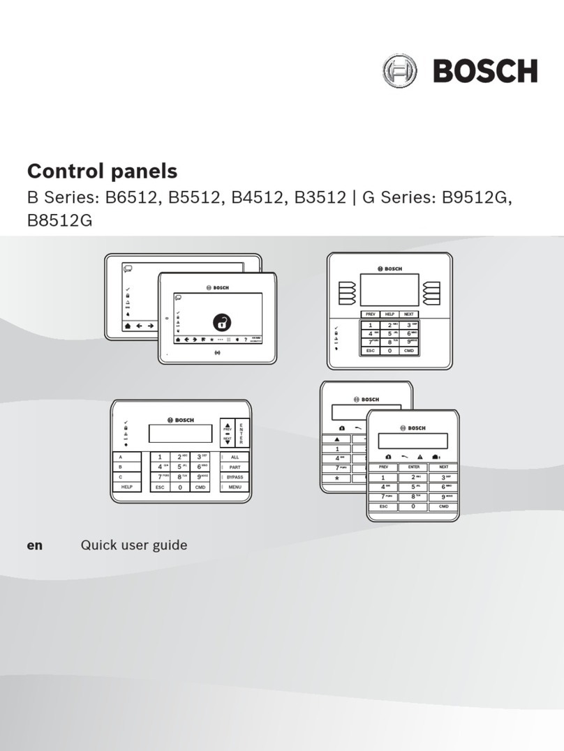 Bosch G Series Instruction manual
