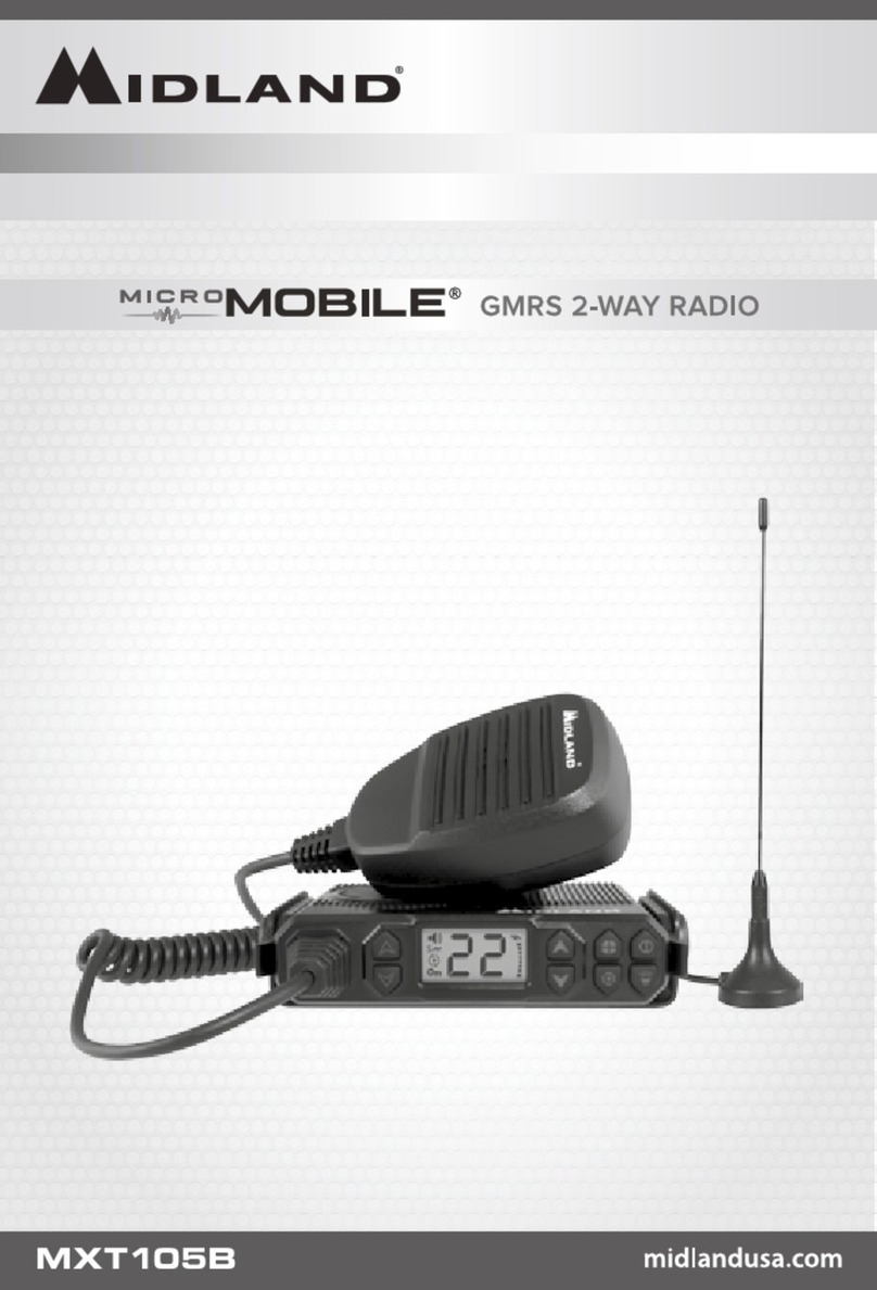 Midland MICROMOBILE MXT105B User manual