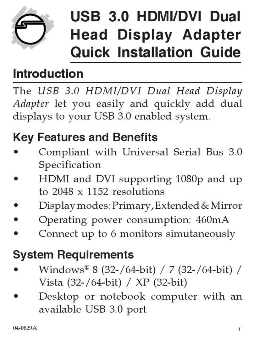 SIIG USB 3.0 User manual SIIG USB 3.0 User manual
