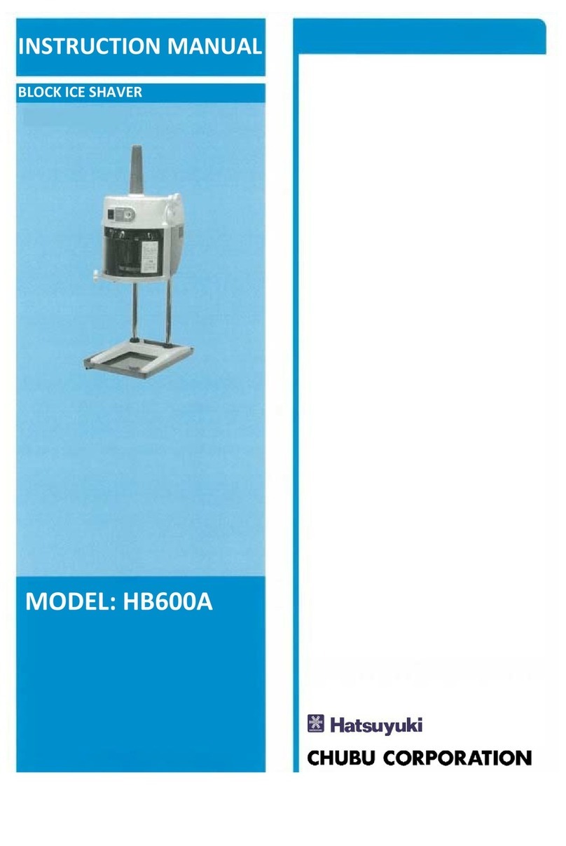 Hatsuyuki HB600A instruction manual