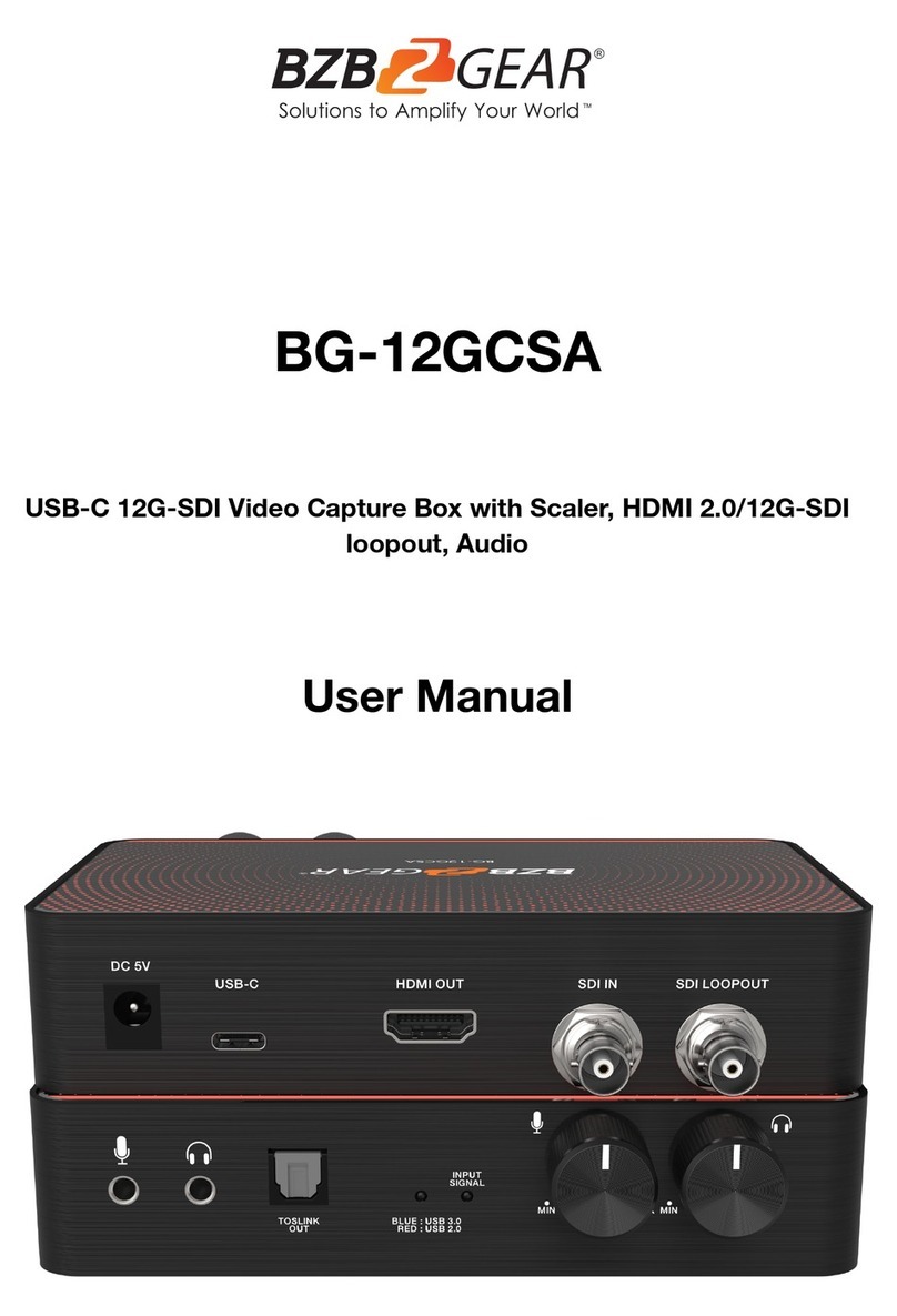 BZB Gear BG-12GCSA user manual
