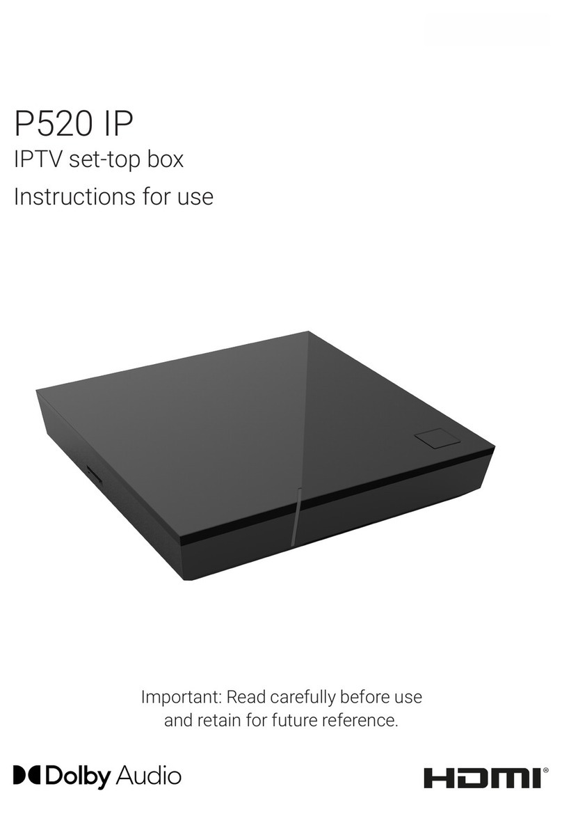 Ocilion IPTV Technologies P520 IP Instructions for use