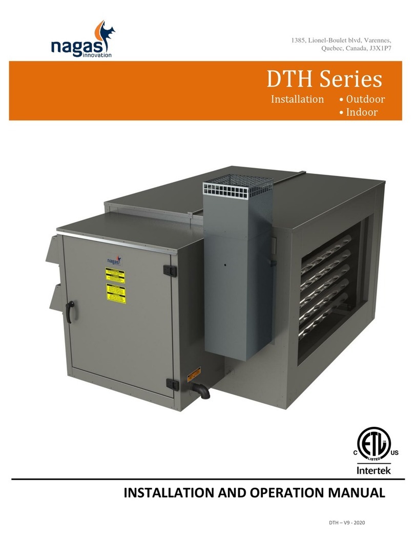 Nagas DTH Series Installation and operation manual