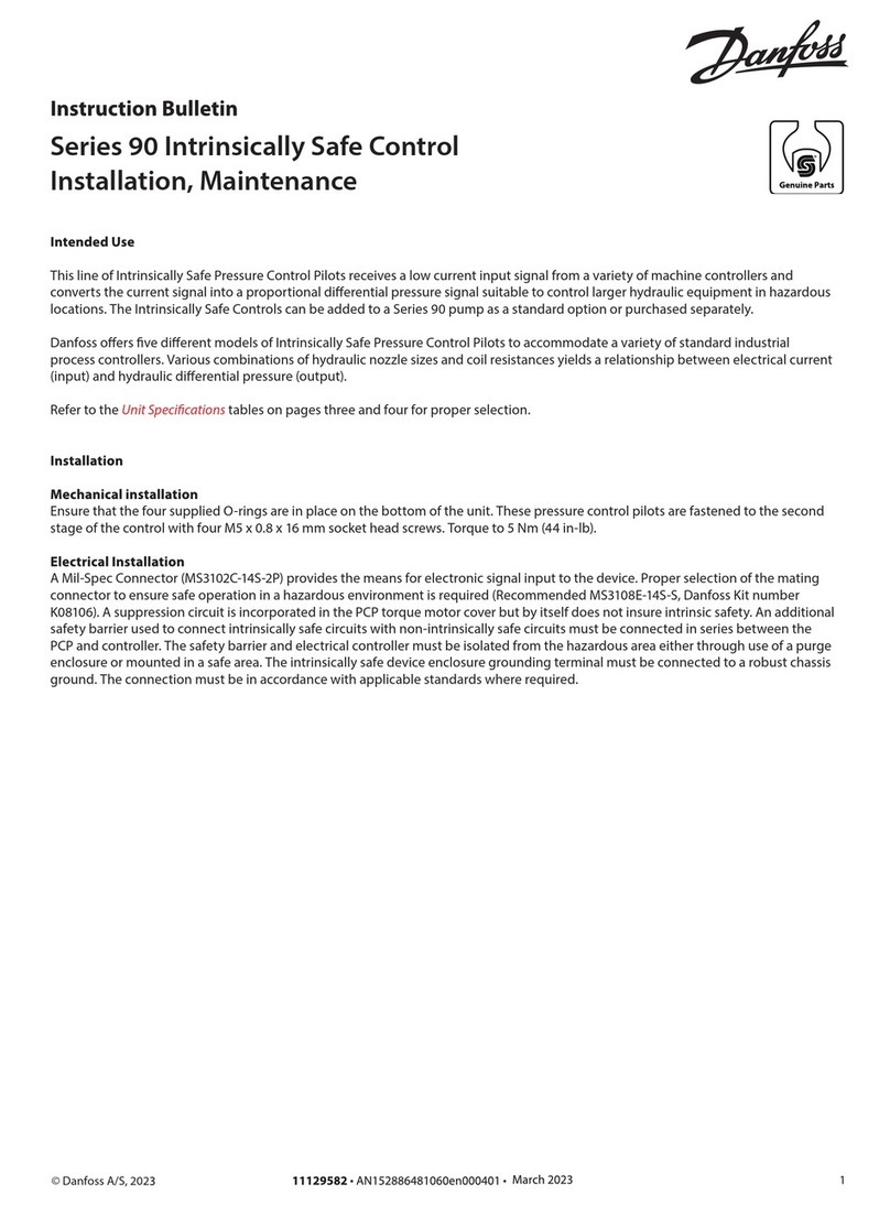 Danfoss Series 90 User manual