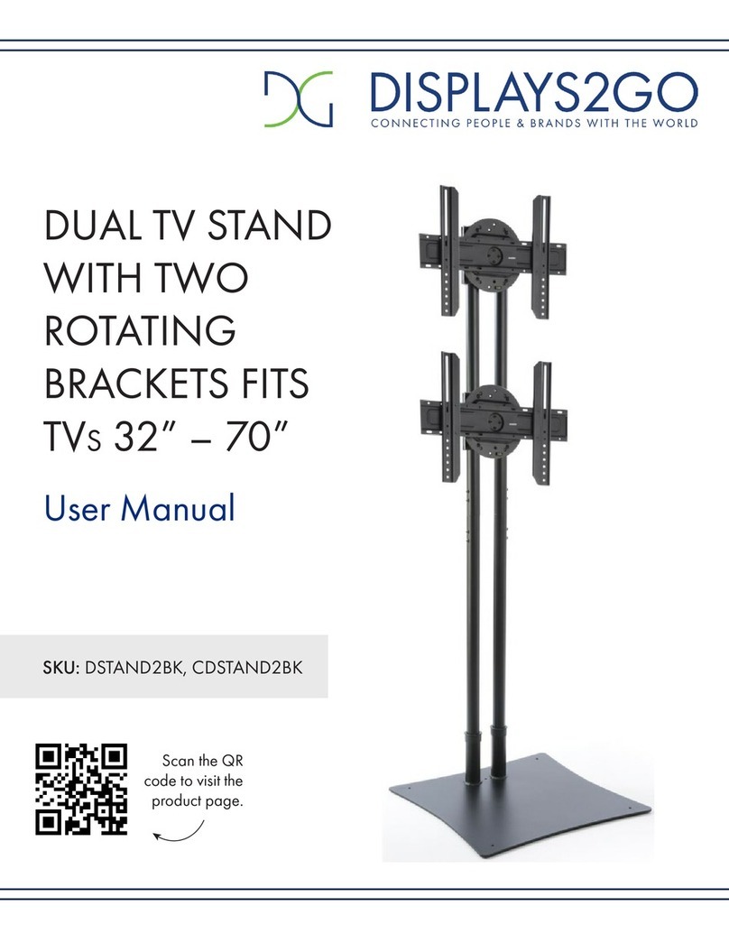 Displays2go DSTAND2BK user manual
