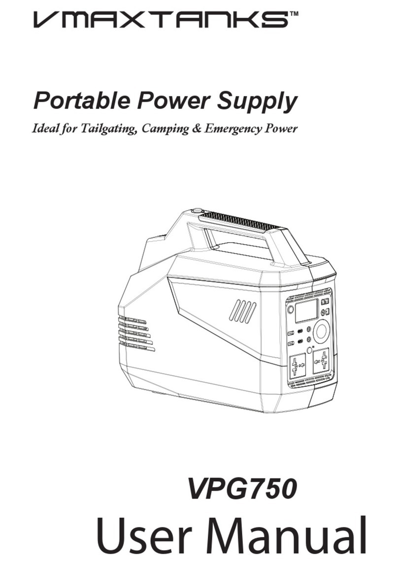 VMAXTANKS VPG750 user manual