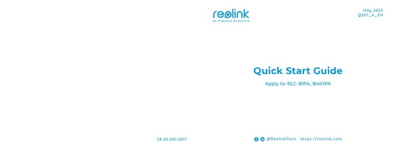 Reolink RLC-81PA User manual