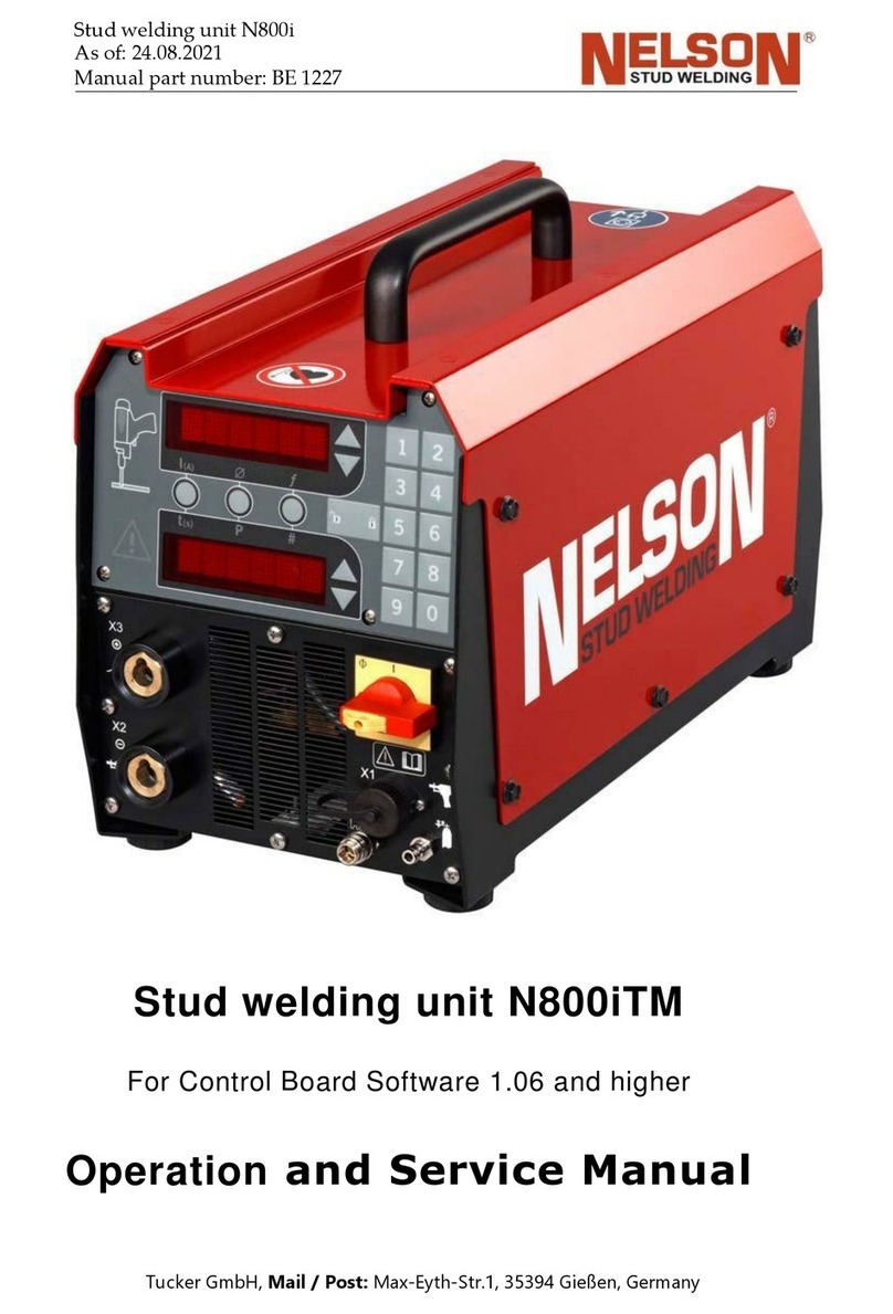 Nelson N800iTM Operation and service manual