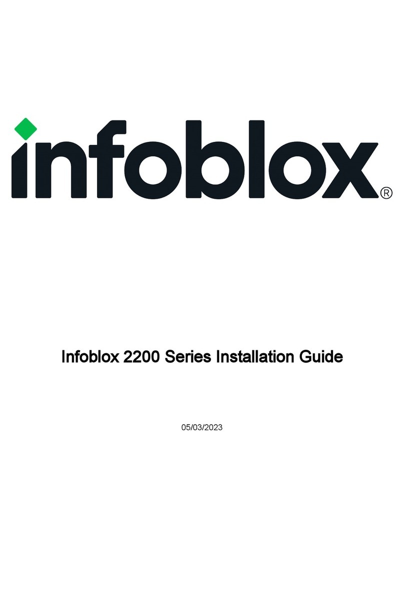 Infoblox 2200 Series installation guide