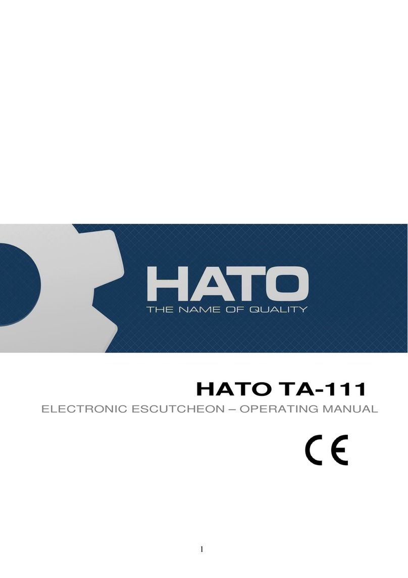 HATO TA-111 User manual