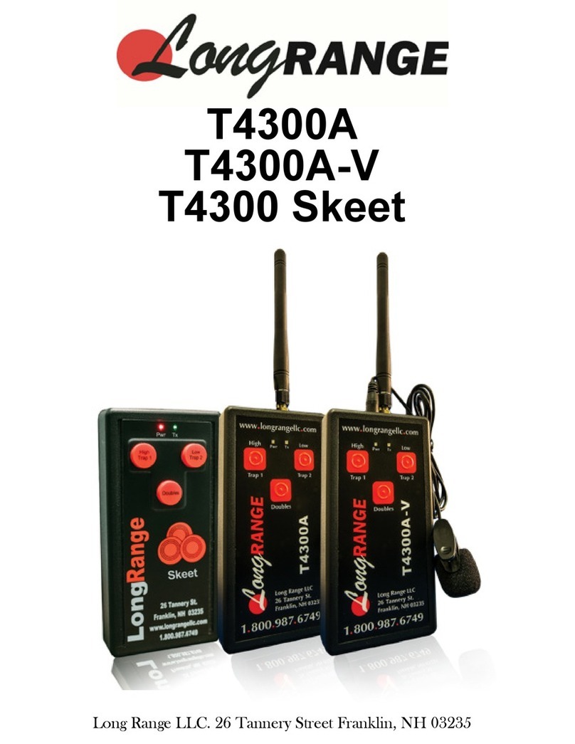 Long range T4300A quick start guide
