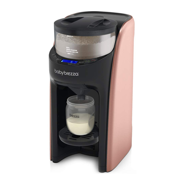 Baby Brezza Formula Pro Advanced user manual