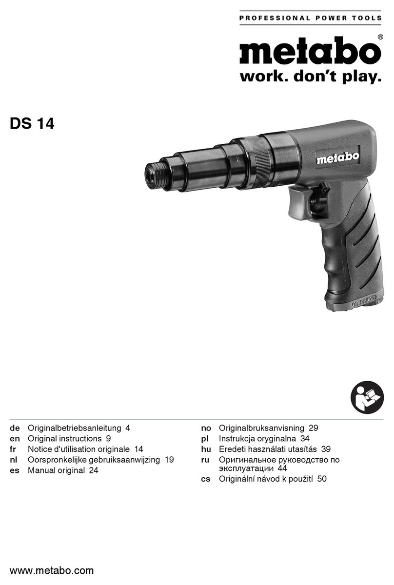 Metabo 604117000 User manual