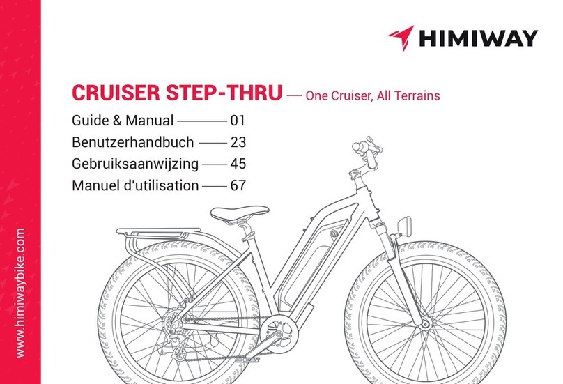 Himiway CRUISER STEP-THRU Guide manual