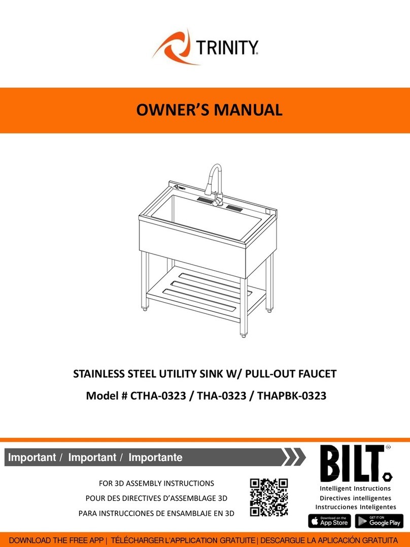 Trinity CTHA-0323 owner's manual