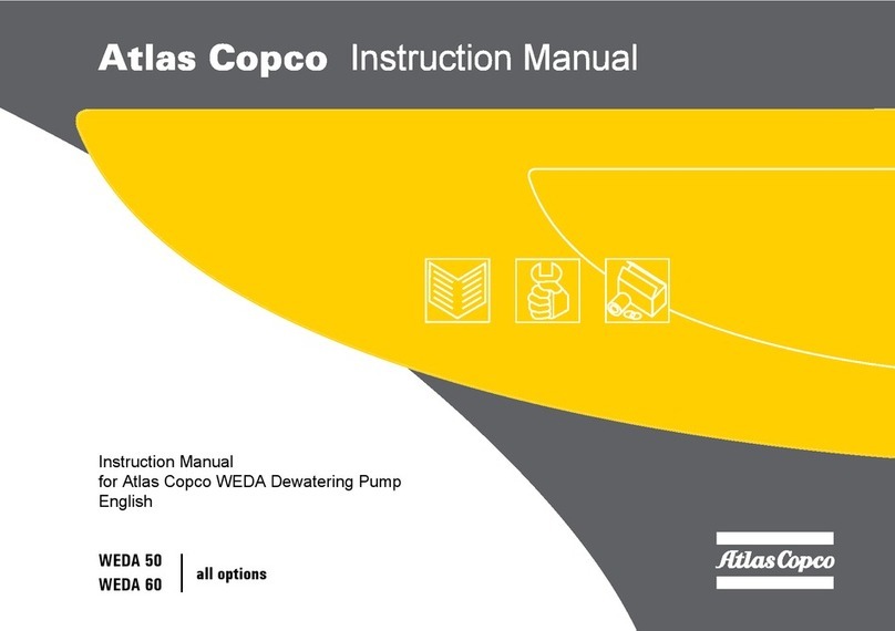 Atlas Copco WEDA 50 instruction manual