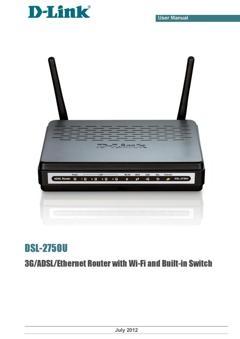 D-Link DSL-2750U User manual