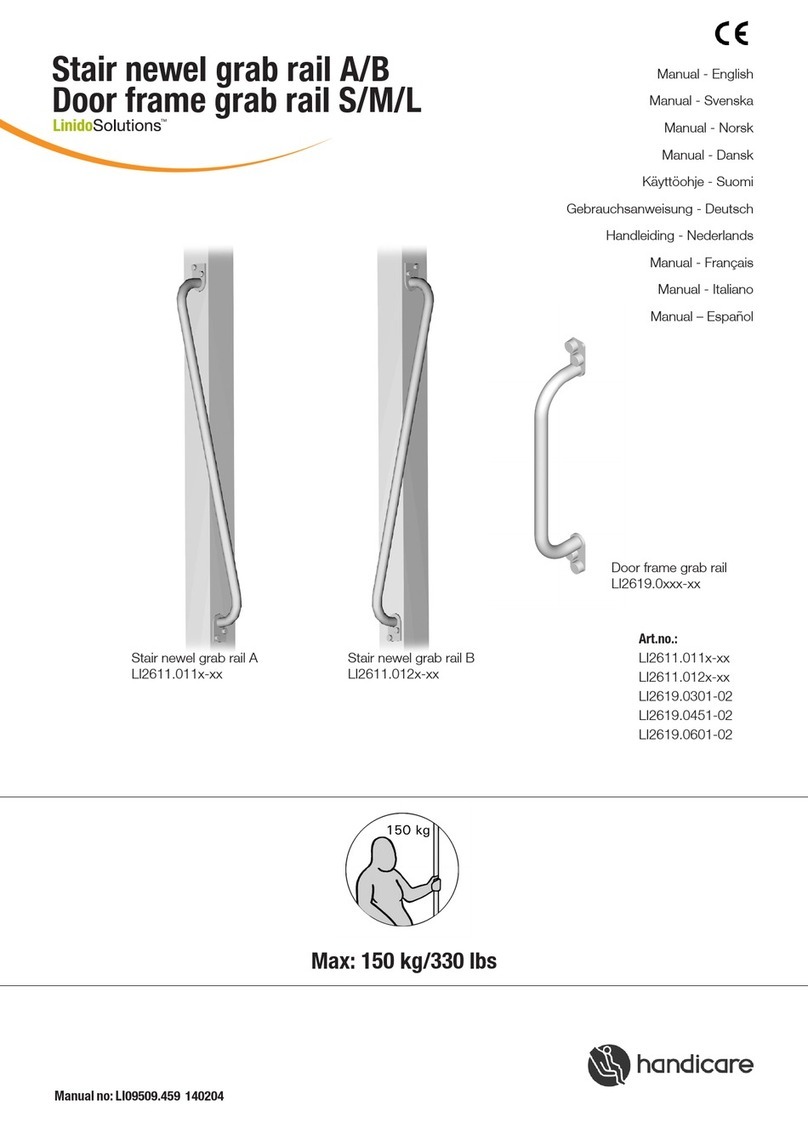 Handicare LI2611.011 Series User manual
