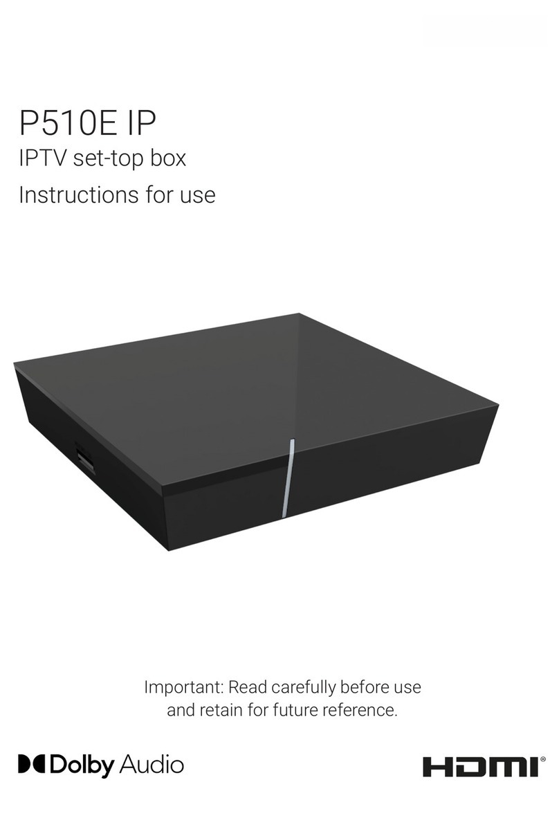 Ocilion IPTV Technologies P510E IP Instructions for use