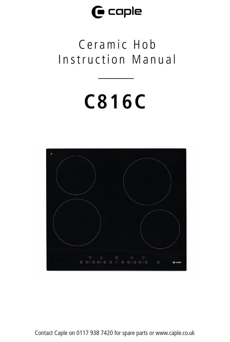 Caple C816C User manual