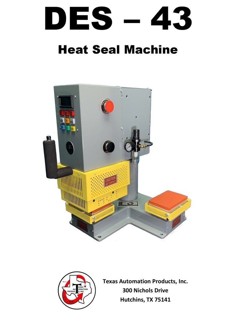 Texas Automation Products DES-43 manual