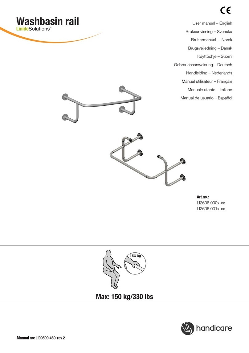 Handicare LI2606.000 Series User manual Handicare LI2606.000 Series User manual