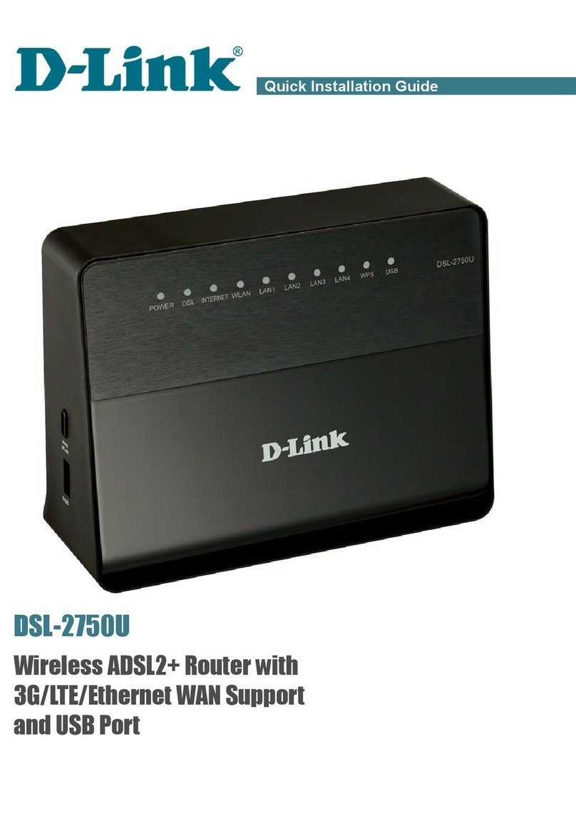 D-Link DSL-2750U User manual D-Link DSL-2750U User manual