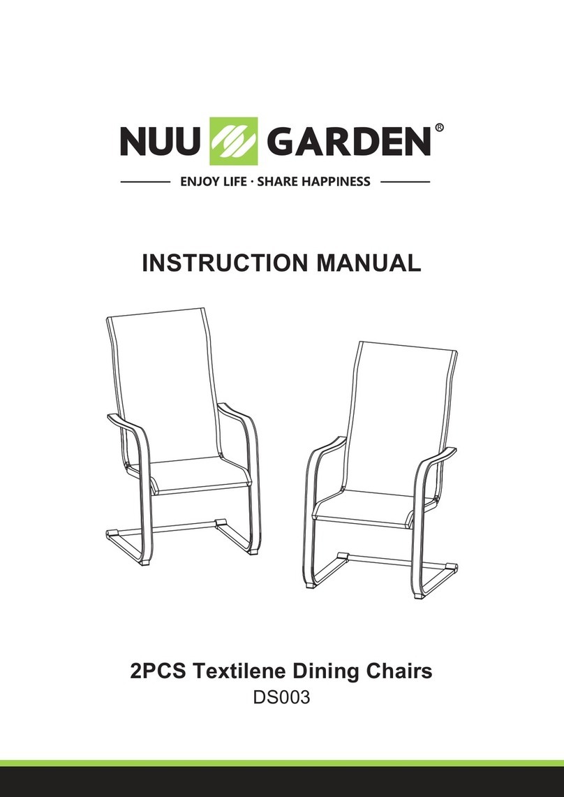 Nuu Garden DS003 instruction manual
