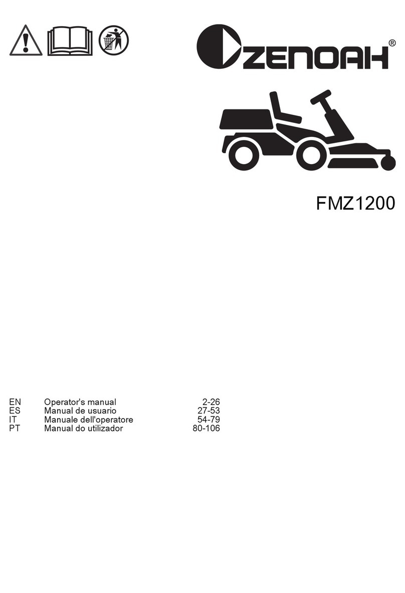 Zenoah FMZ 1200 Operator's manual