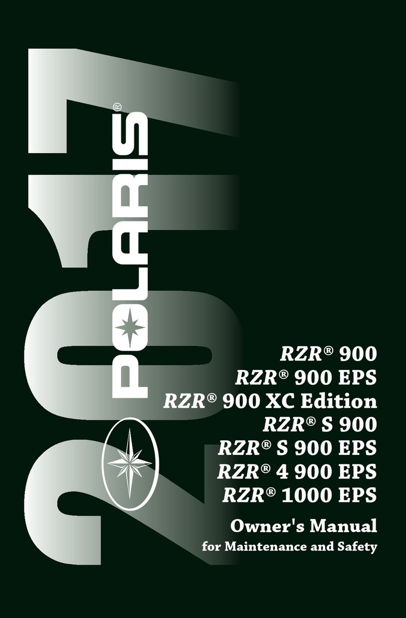 Polaris RZR 4 900 EPS 2017 User manual