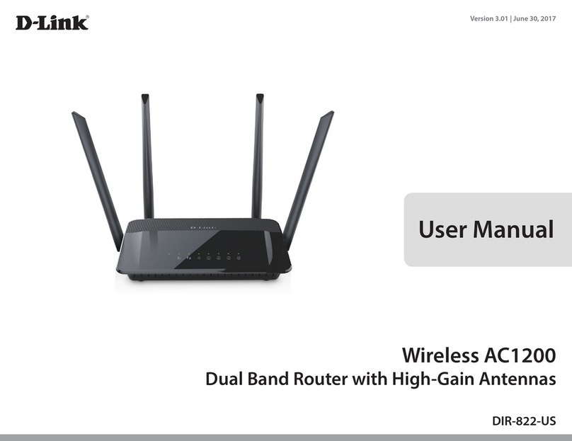 D-Link DIR-822-US User manual D-Link DIR-822-US User manual