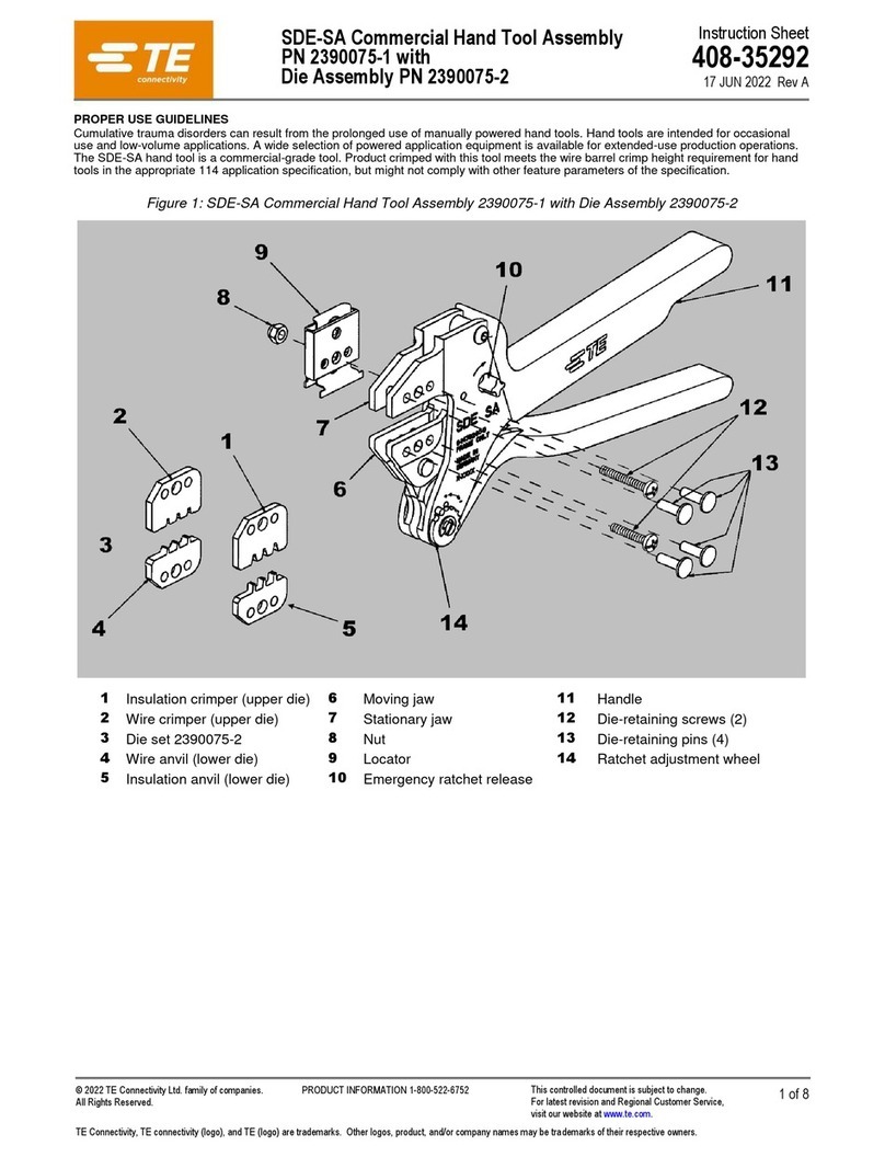 TE Connectivity 2390075-1 User manual