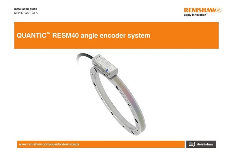 Renishaw QUANTIC RESM40 User manual