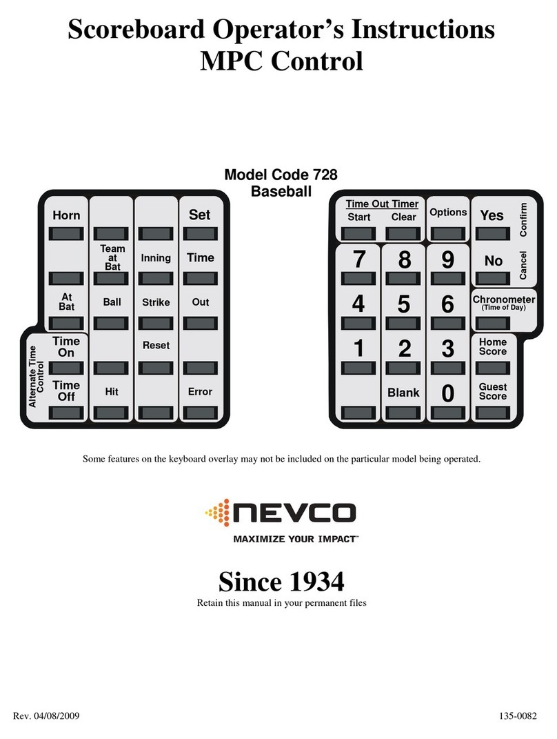 Nevco 728 Specifications
